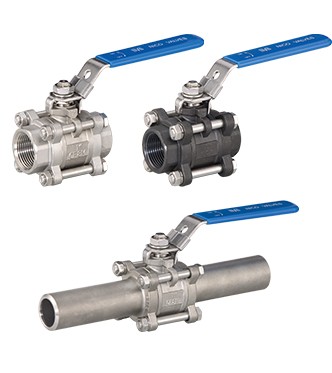 3 pcs Ball Valve